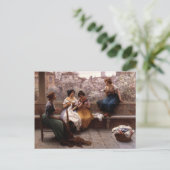 De brief delen briefkaart (Staand voorkant)