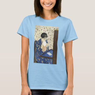 De brief door Mary Cassatt, Vintage Impressionisme T-shirt