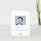 De brief kaart (Achterkant)