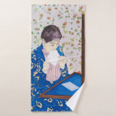 De brief, Mary Cassatt Badhanddoek (Badhanddoek)