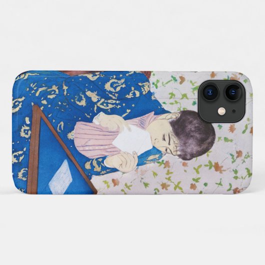 De brief, Mary Cassatt Case-Mate iPhone Case (Achterkant (horizontaal))