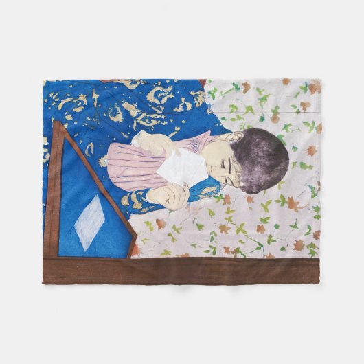 De brief, Mary Cassatt Fleece Deken (Voorkant (Horizontaal))