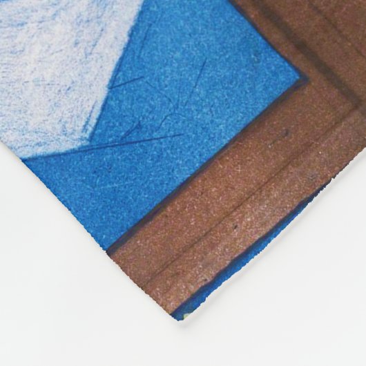 De brief, Mary Cassatt Fleece Deken (Hoek)