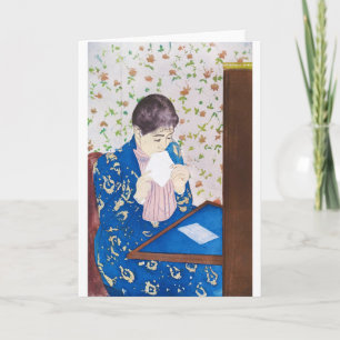 De Brief, Mary Cassatt Kaart
