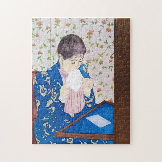 De brief, Mary Cassatt Legpuzzel (Verticaal)