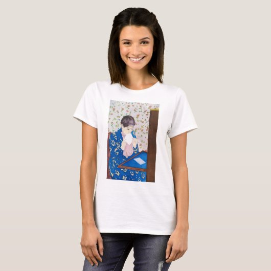 De brief, Mary Cassatt T-shirt (Voorkant volledig)