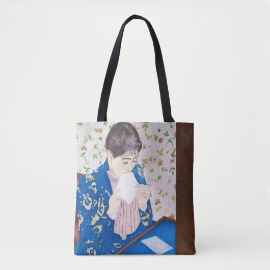 De brief, Mary Cassatt Tote Bag (Voorkant)