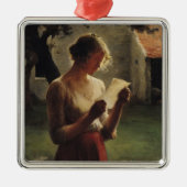 De brief metalen ornament (Voorkant)