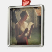 De brief metalen ornament (Links)