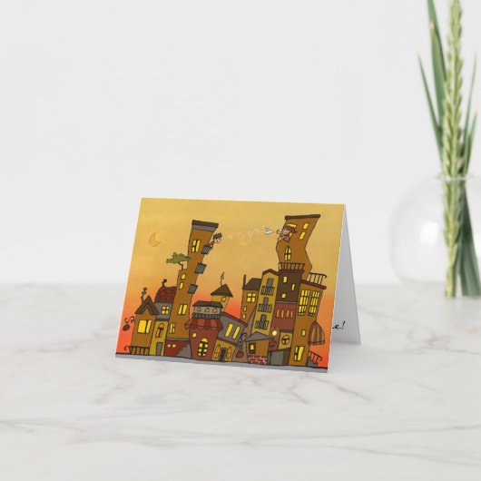 De Brief NOTECARD van de liefde Kaart (Voorkant)