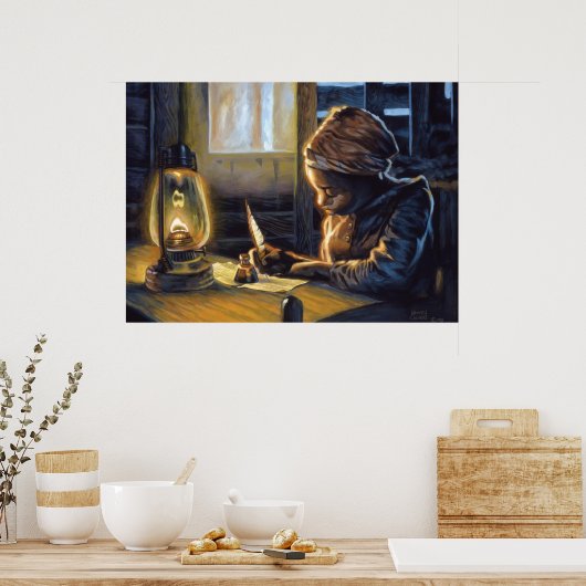 De brief poster (Keuken)