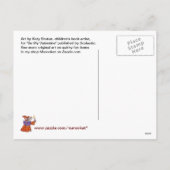 De Brief van de Liefde van de Muis van Valentijn Feestdagenkaart (Achterkant)