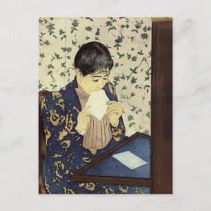 De brief van het Briefkaart Mary Cassatt