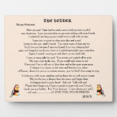 DE BRIEF VAN JESUS FOTOPLAAT (Voorkant)