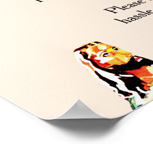 DE BRIEF VAN JESUS POSTER (Hoek)