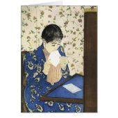 De brief van Mary Cassatt,  impressionisme (Voorkant)