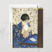 De brief van Mary Cassatt,  impressionisme Briefkaart (Voorkant / Achterkant)