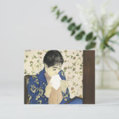 De brief van Mary Cassatt,  impressionisme Briefkaart (Staand voorkant)