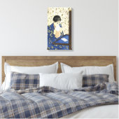 De brief van Mary Cassatt, impressionisme Canvas Afdruk (Insitu (Slaapkamer))