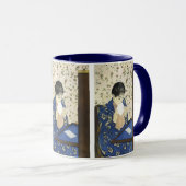 De brief van Mary Cassatt, impressionisme Mok (Voorkant rechts)