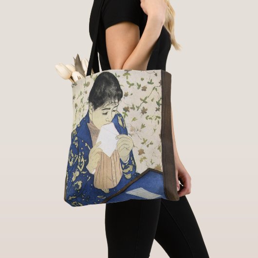 De brief van Mary Cassatt, impressionisme Tote Bag (Dichtbij)