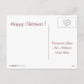 De Brief van Santas Feestdagenkaart (Achterkant)