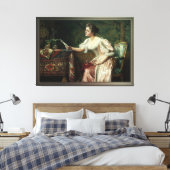 De brief van Władysław Czachórski Canvas Afdruk (Insitu (Slaapkamer))