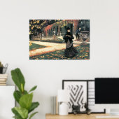 De brief werd handig ontvangen door James Tissot Poster (Thuiskantoor)