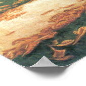 De brief werd handig ontvangen door James Tissot Poster (Hoek)