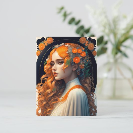 de briefkaart (Staand voorkant)