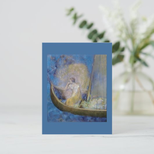 De briefkaart (Staand voorkant)