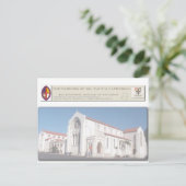 De Briefkaart van de kathedraal van St. Paul (Staand voorkant)