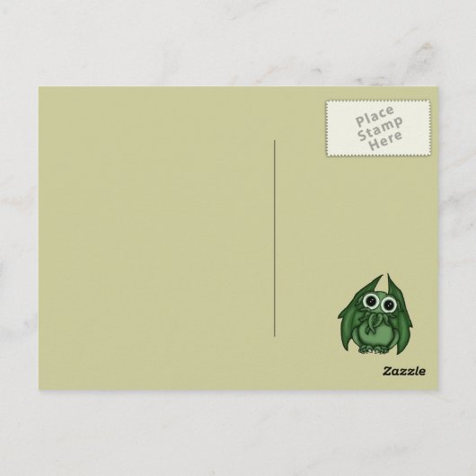 De Briefkaarten van Cthulhu (Achterkant)