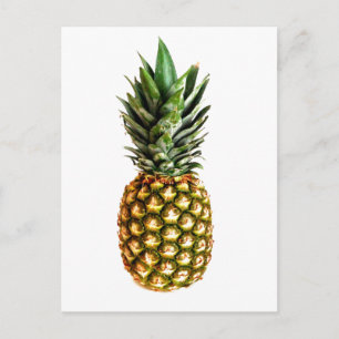 De briefkaarten van de het fruitdruk van de ananas