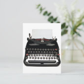 De Briefkaarten van de schrijfmachine (Staand voorkant)