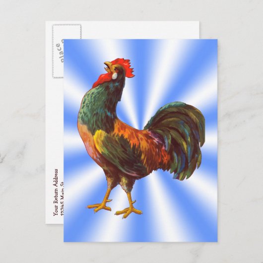 De Briefkaarten van het Adres van het Adres van de (Voorkant / Achterkant)