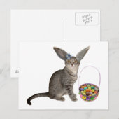 De Briefkaarten van het Katje van Pasen (Voorkant / Achterkant)