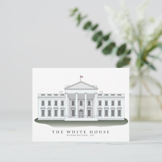 De briefkaarten van het Witte Huis (Staand voorkant)