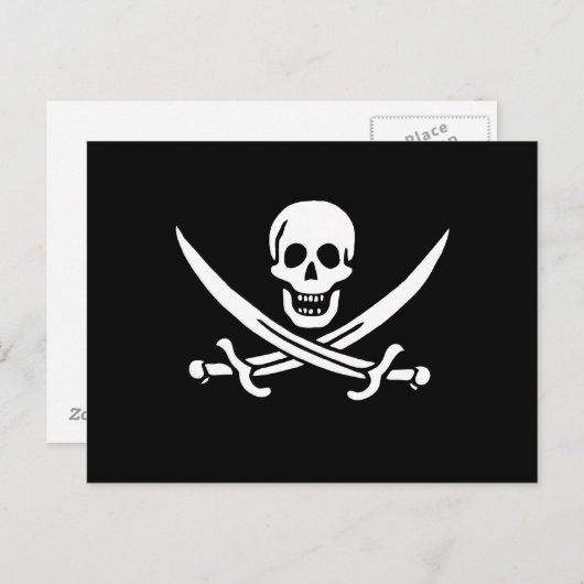 De briefkaarten van Jack Rackham (Voorkant / Achterkant)