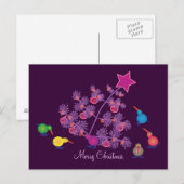 De Briefkaarten van Kerstmis: De vogels van de (Voorkant / Achterkant)