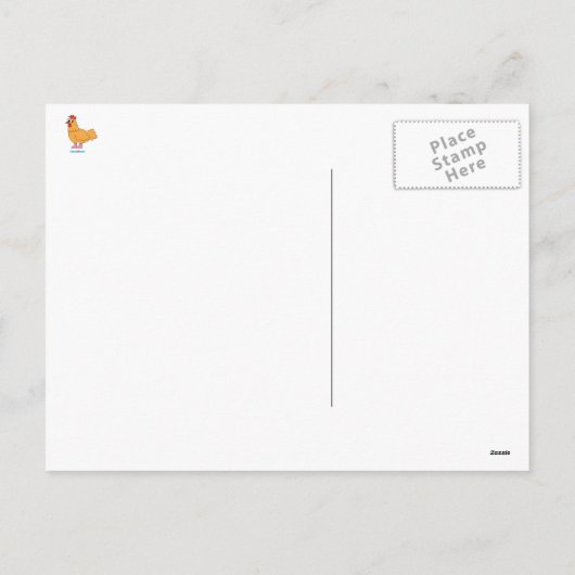 De Briefkaarten van Kerstmis van het boerderij (Achterkant)