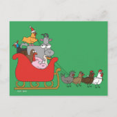 De Briefkaarten van Kerstmis van het boerderij (Voorkant)