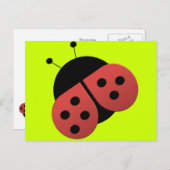 De Briefkaarten van LadyBag van de Fantasie van de (Voorkant / Achterkant)