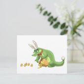 De Briefkaarten van Pasen Gator (Staand voorkant)