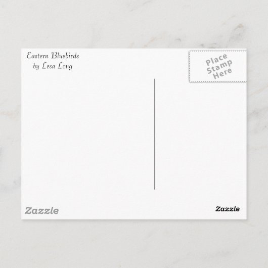 De briefkaarten van sialia (Achterkant)