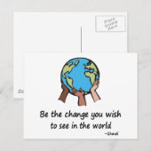 De briefkaarten wijzigen (Voorkant / Achterkant)