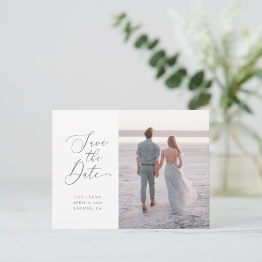 De brieven van het spoor sparen de Datum (extra te Briefkaart (Staand voorkant)