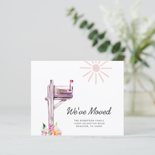 De Brievenbus van de Waterverf van het Begroting N (Staand voorkant)