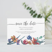 De Bright Country mix bewaart de datum RSVP Kaartje (Staand voorkant)