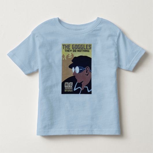 de bril doet niets kinder shirts (Voorkant)